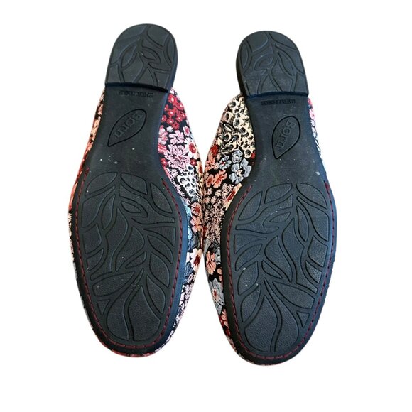 Born Ingah Backless Slides Mules Flats Tapestry Floral Comfort Size 10 Women's - Picture 6 of 10